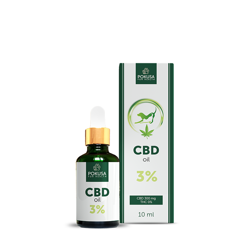 Pokusa GreenLine Calm balance drops 3% 10ml