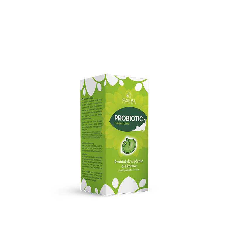Pokusa GreenLine Probiotic cat 100ml