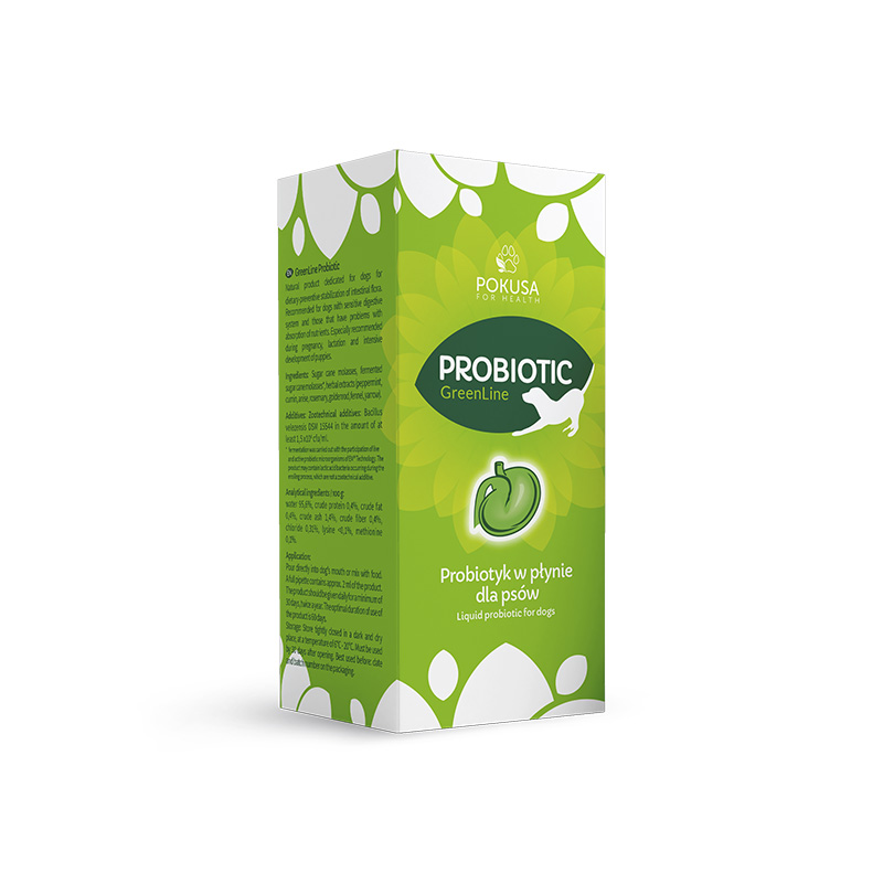 Pokusa GreenLine Probiotic dog 200ml