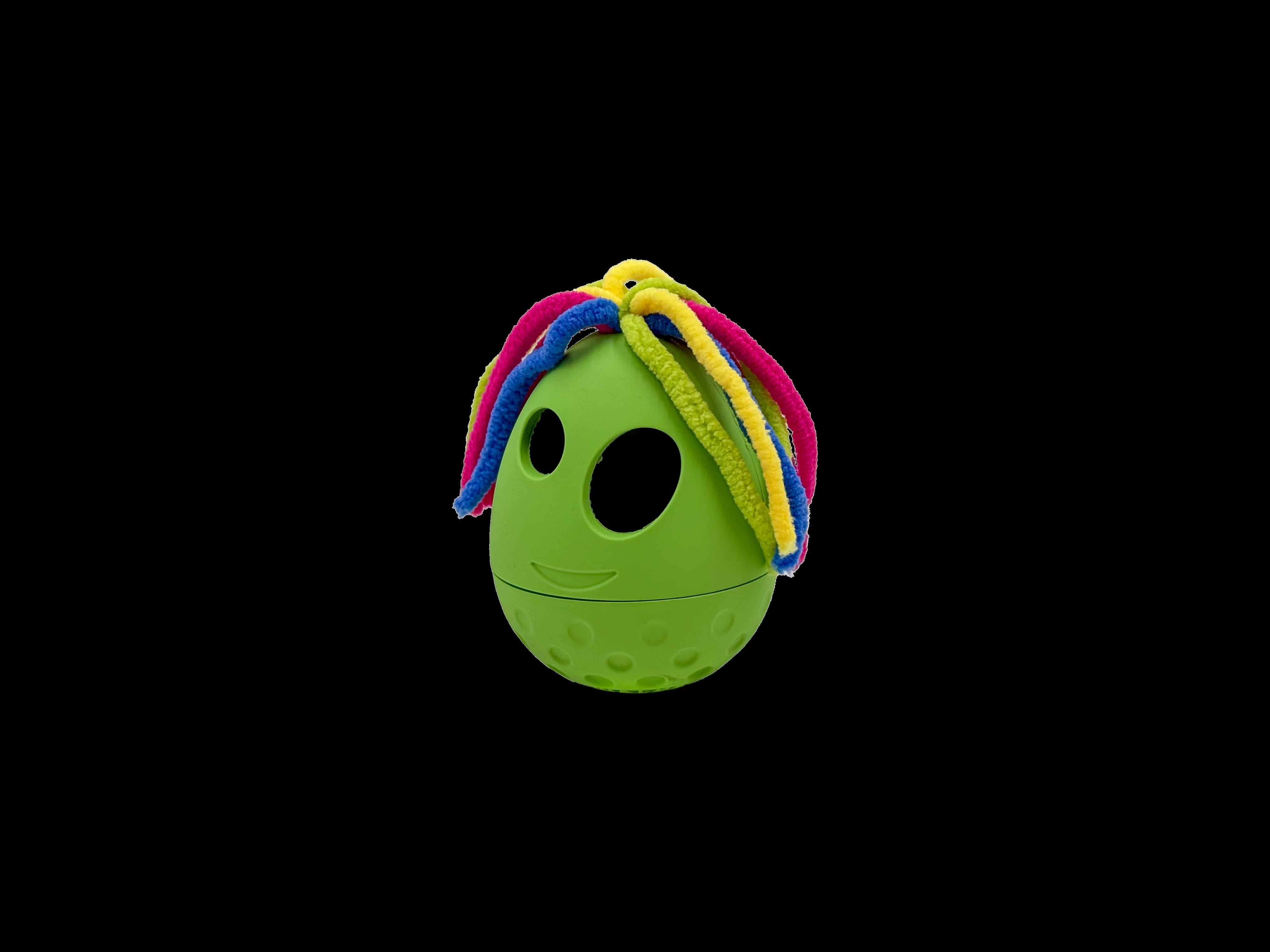 Igračka za mace Kiwi lopta za poslastice Rastaman