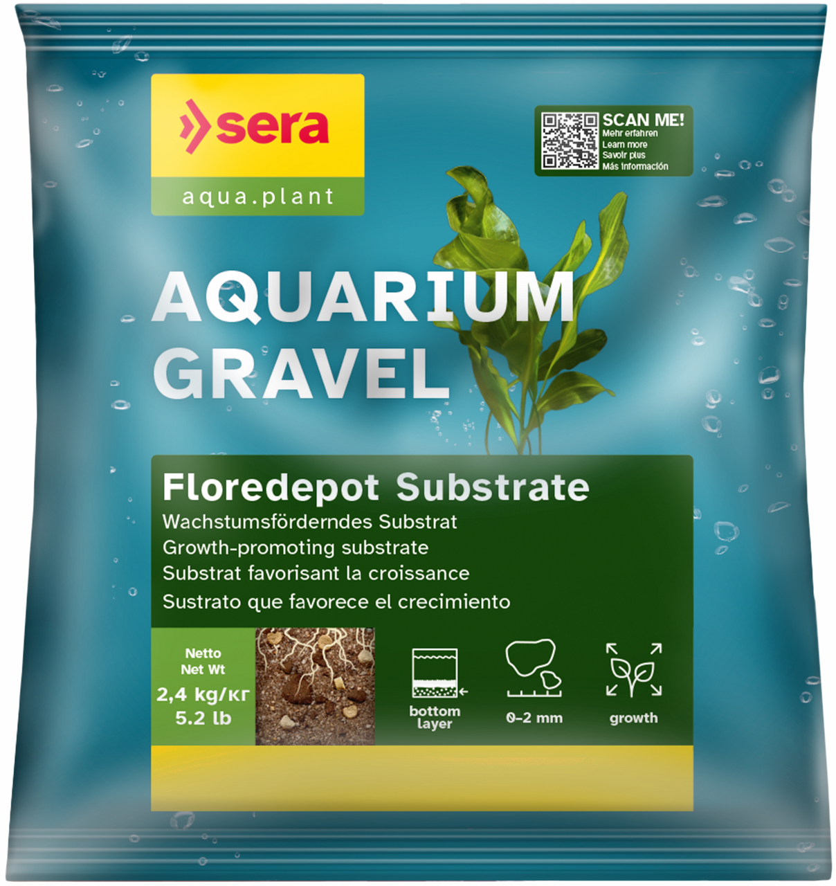Sera Floredepot substrate 2,4 kg vrećica