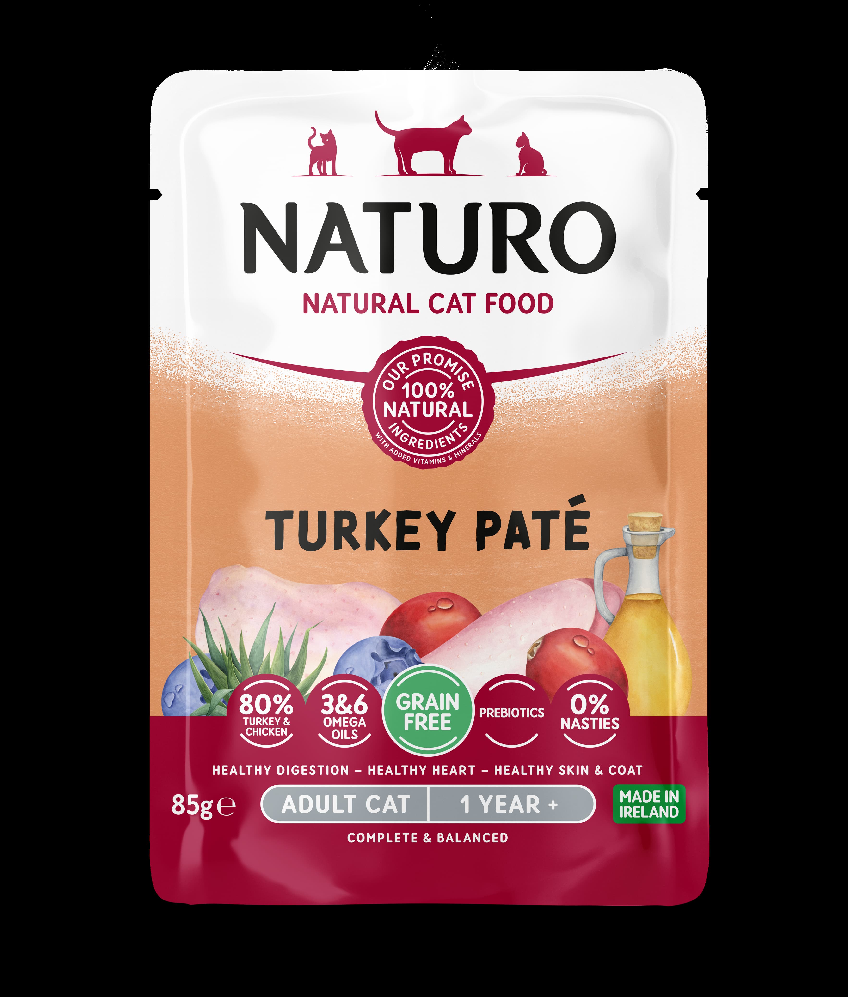 Naturo Cat vreć. 85g pura paté 1/12