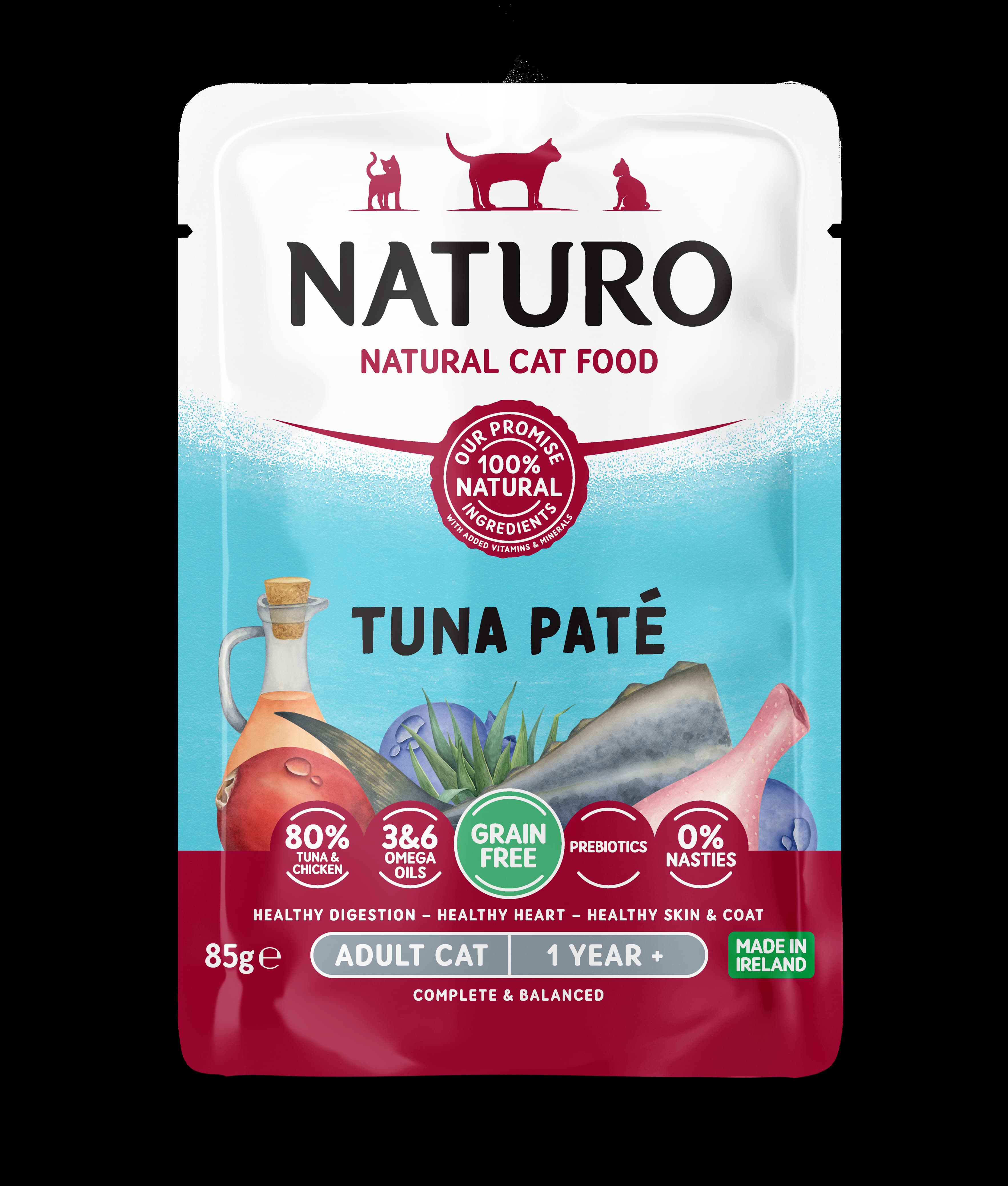 Naturo Cat vreć. 85g tuna paté 1/12