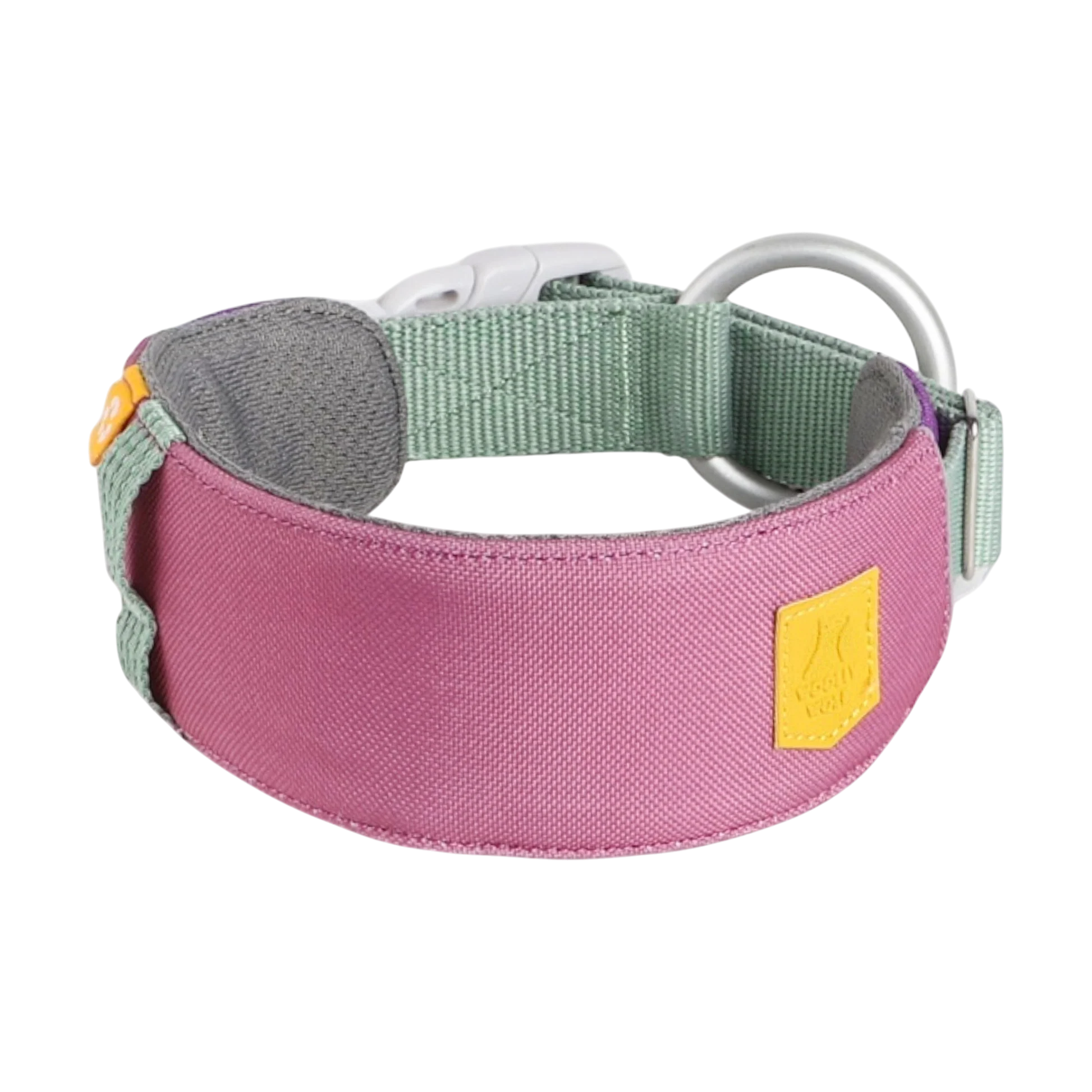 Ogrlica Woolly wolf Alpha 360 S 25-35/4,5/2cm pink