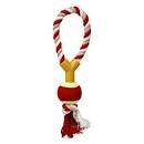 Igračka za Pse uže 43cm čvor+tenis lopta+ručka