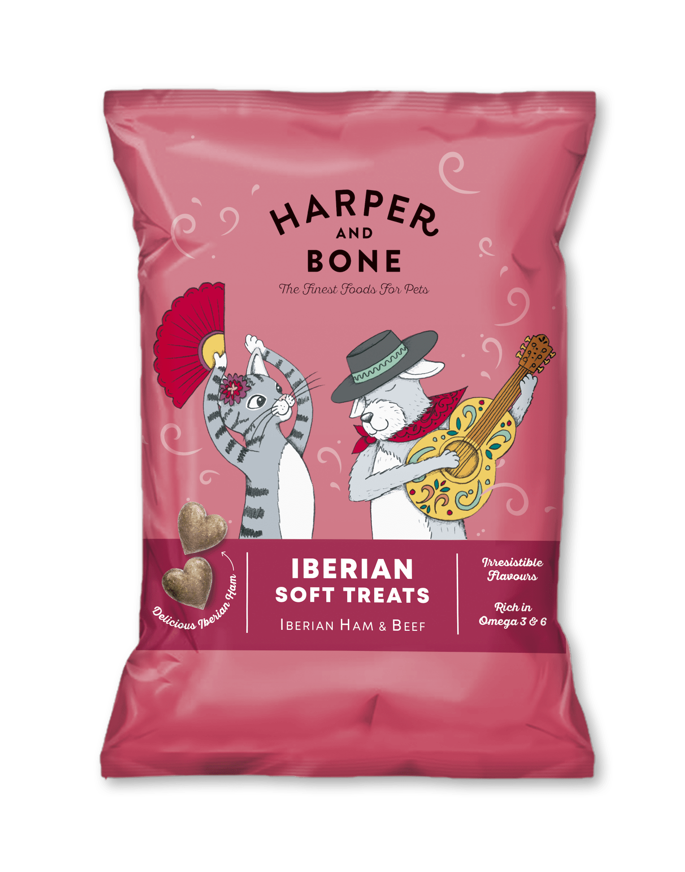 Poslastica za pse i mace H&B Iberian šunka/goved. 90g