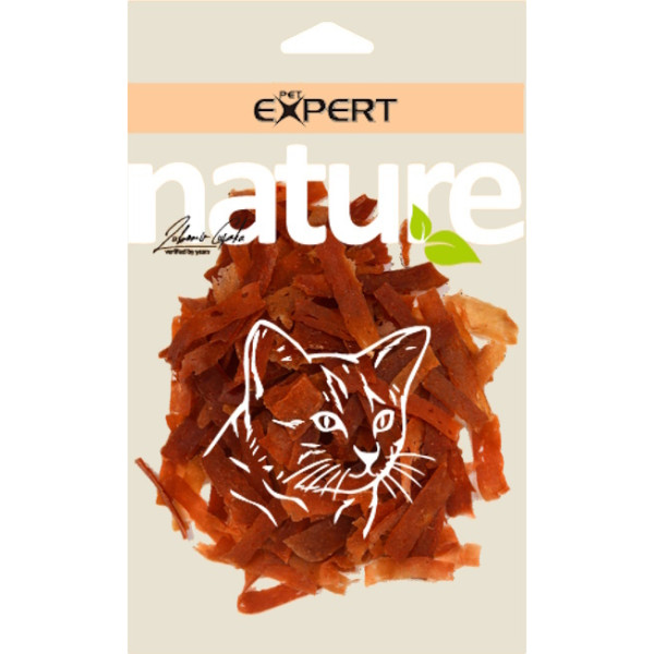 Poslastica za mace Expert Nature patka trakice 30g